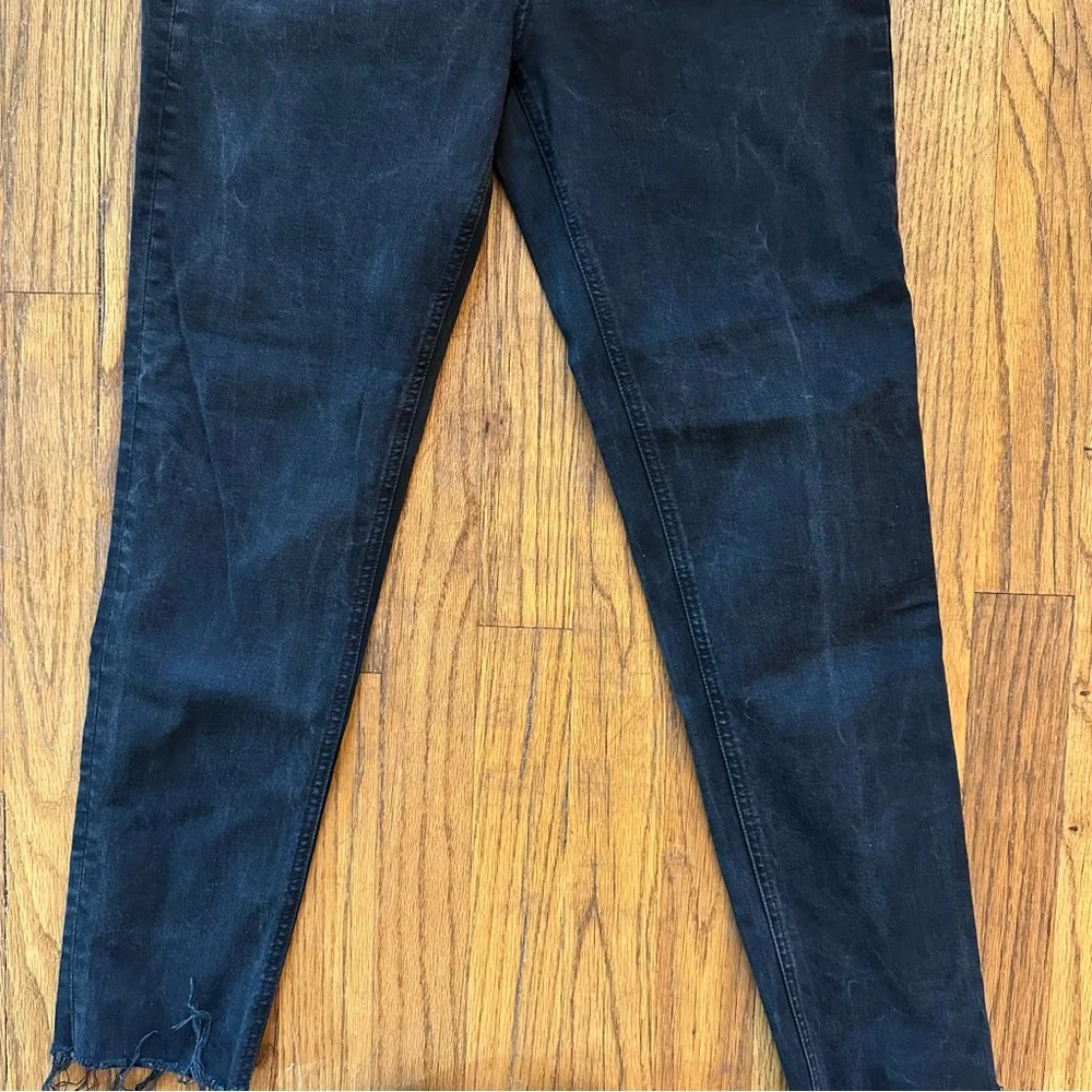 Rag & Bone Black Ankle Skinny Jeans - Picture 4 of 8